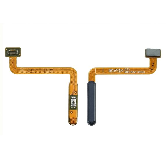 Фото 1. Шлейф для Samsung M336 Galaxy M33 с кнопкой вкл./выкл. синим сканером отпечатка пальца | Yuca.com.ua