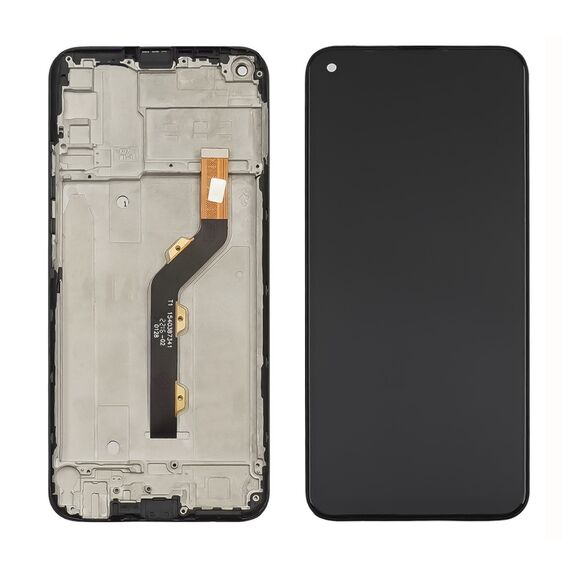Фото 1. Дисплей для TECNO Spark 5 Pro з чорним тачскріном і корпусною рамкою | Yuca.com.ua