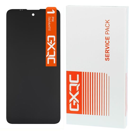 Фото 1. Дисплей для Motorola E40 із чорним тачскрином Service Pack | Yuca.com.ua