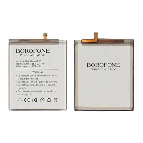 Фото 1. Акумулятор Borofone EB-BG781ABY для Samsung A525 A52/ A526 A52 5G/ A528 A52s | Yuca.com.ua