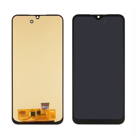 Фото 1. Дисплей для Samsung A256 Galaxy A25 (2023) з чорним тачскрином (з широким обідком) OLED | Yuca.com.ua