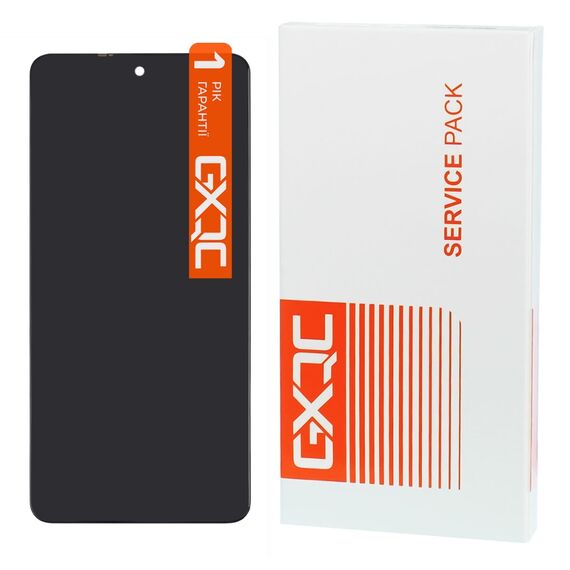 Фото 1. Дисплей для Xiaomi Mi 10T Lite/Poco X3/Poco X3 Pro з чорним тачскрином Service Pack | Yuca.com.ua