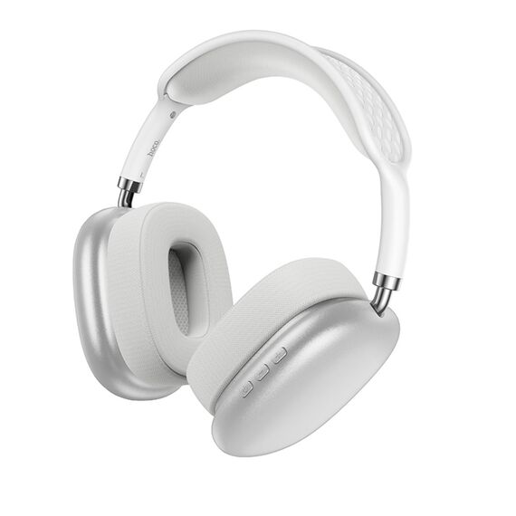 Фото 1. Бездротові навушники Hoco ESD15 накладні silver | Yuca.com.ua