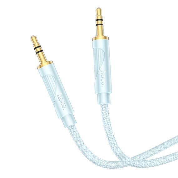 Фото 1. AUX кабель Hoco UPA30 Jack 3.5 to Jack 3.5 1m blue | Yuca.com.ua
