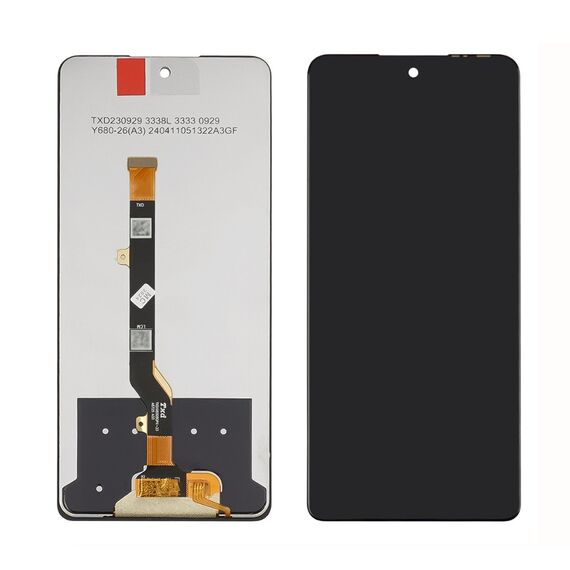 Фото 1. Дисплей для TECNO Pova 6 Neo (LI6) з чорним тачскрином | Yuca.com.ua