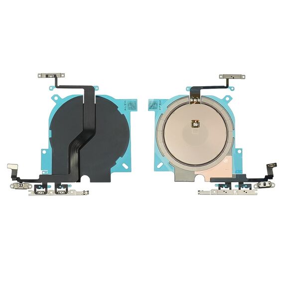 Фото 1. Шлейф для Apple iPhone 12 Pro Max з модулем бездротової зарядки, MagSafe та кнопками регулювання гучності | Yuca.com.ua