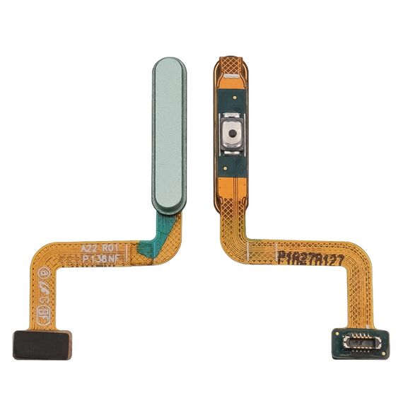 Фото 1. Шлейф Samsung A225 Galaxy A22 з кнопкою вкл./вимк. зеленим сканером відбитка пальця | Yuca.com.ua