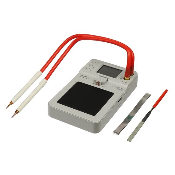 Фото 1. Апарат точкового зварювання АКБ QianLi Macaron Max з акумулятором та РК-дисплеєм | Yuca.com.ua