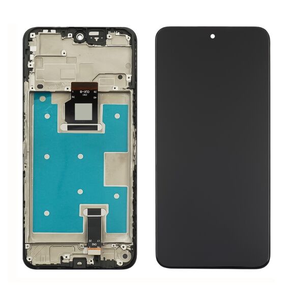 Фото 1. Дисплей для Huawei Honor X7B з чорним тачскрином та корпусною рамкою | Yuca.com.ua