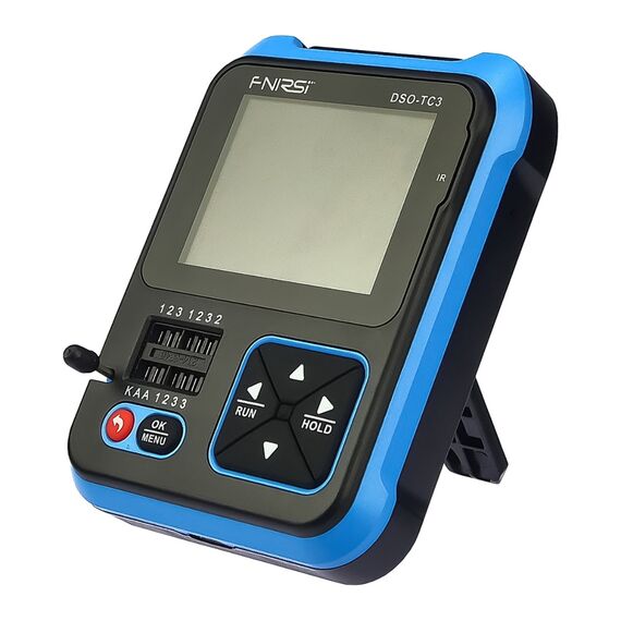 Фото 1. Осциллограф портативний цифровий Fnirsi DSO-TC3, 3в1, ESR тестер компонентів, генератор сигналів PWM/AWG, 500кГц, 10МSa/s, USB Type-C, 5V/1A | Yuca.com.ua