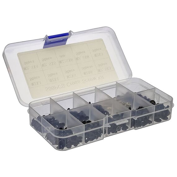Фото 1. Набір гвинтів 500 шт для ноутбуків та дрібної техніки у пластиковому боксі | Yuca.com.ua