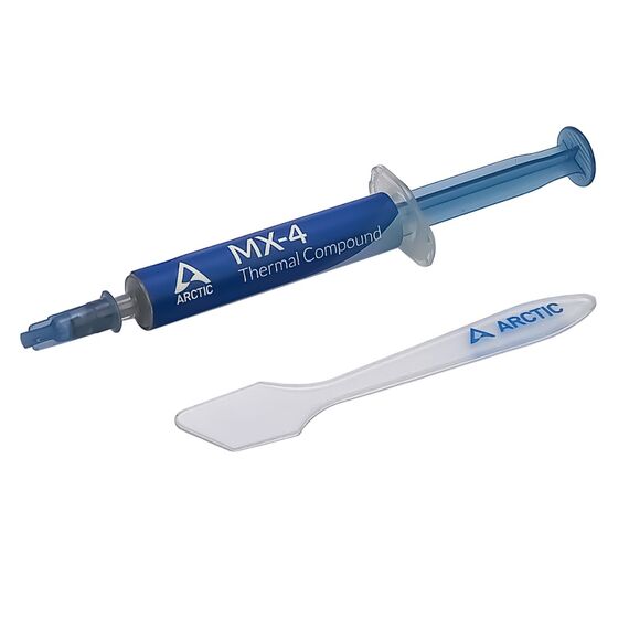 Фото 1. Термопаста Arctic MX-4, 4г, шприц, теплопровідність 8.5 W/mK, щільність 2.5 г/см3 | Yuca.com.ua