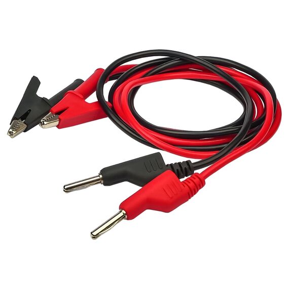 Фото 1. Кабелі для блоків живлення CheapType силіконові з крокодилами | Yuca.com.ua