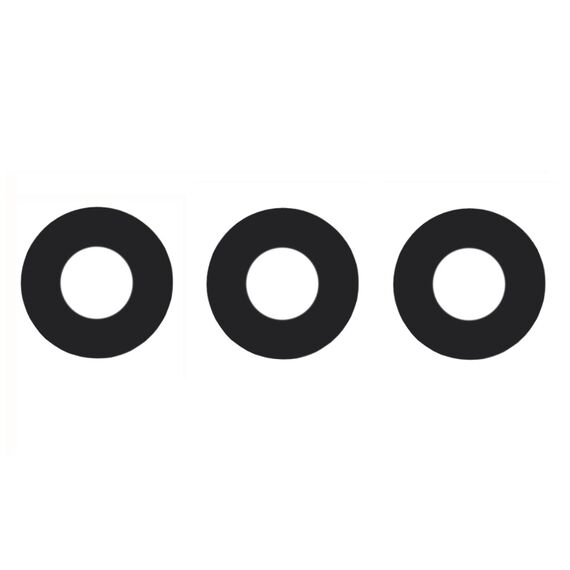 Фото 1. Скло камери для Samsung A245 Galaxy A24 (2023) (комплект 3 шт.) | Yuca.com.ua