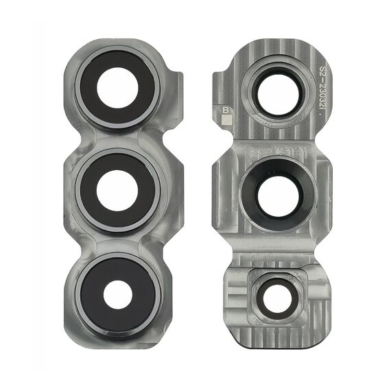 Фото 1. Скло камери для Samsung A545 Galaxy A54 зі сріблястою рамкою | Yuca.com.ua