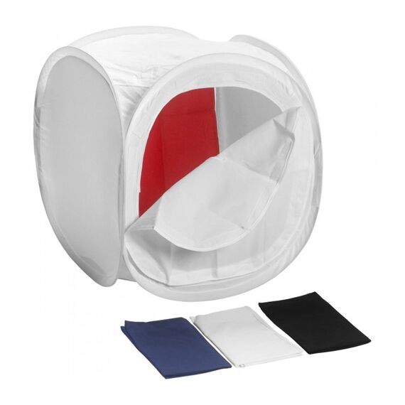 Фото 1. Лайткуб (фотобокс) (150 x 150 x 150 см) 4 фони білий | Yuca.com.ua