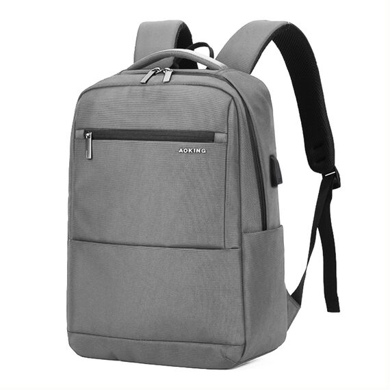 Фото 1. Рюкзак для ноутбука Aoking SN2115 сірий | Yuca.com.ua