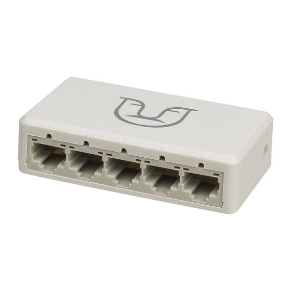 Фото 1. Комутатор Alfa S105 switch 10/100Mbps 5 портів white | Yuca.com.ua