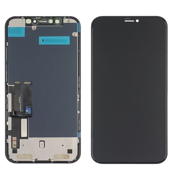Фото 1. Дисплей для Apple iPhone XR із чорним тачскрином Original (переклеєне скло) | Yuca.com.ua