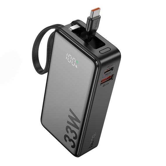 Фото 1. Power bank Hoco Q27A 10000mAh 33W black | Yuca.com.ua