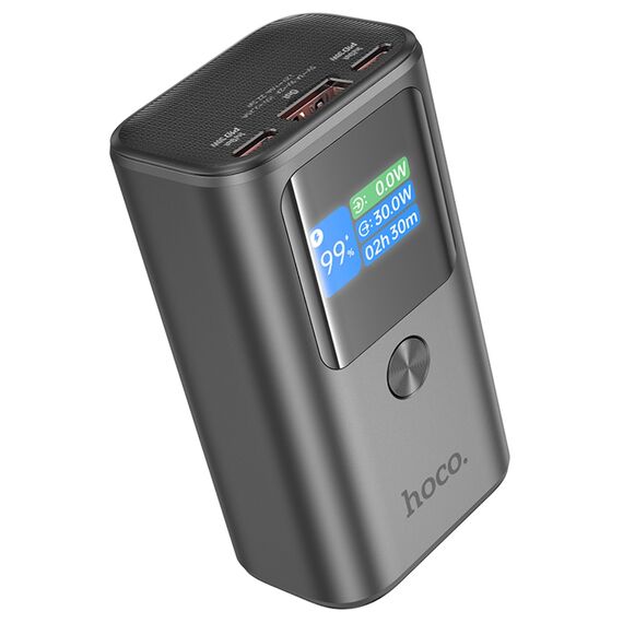 Фото 1. Power bank Hoco Q17A 10000mAh PD 30W space gray | Yuca.com.ua