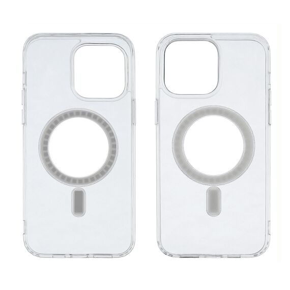 Фото 1. Чохол силіконовий Сlear Case MagSafe для Apple iPhone 15 Pro Max прозорий | Yuca.com.ua