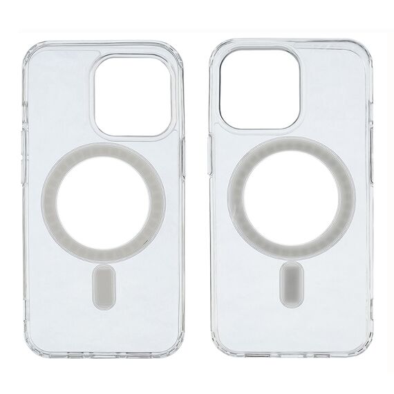 Фото 1. Чохол силіконовий Сlear Case MagSafe для Apple iPhone 15 Pro прозорий | Yuca.com.ua