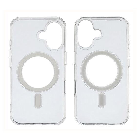 Фото 1. Чохол силіконовий Сlear Case MagSafe для Apple iPhone 16 прозорий | Yuca.com.ua