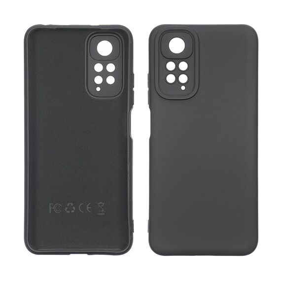 Фото 1. Чохол Full Nano Silicone Case для Xiaomi Redmi Note 11 (EUR 159.9 x 73.9 x 8.1 mm) колір 12 чорний | Yuca.com.ua