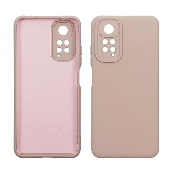 Фото 1. Чохол Full Nano Silicone Case для Xiaomi Redmi Note 11 (EUR 159.9 x 73.9 x 8.1 mm) колір 10 пісочно-рожевий | Yuca.com.ua