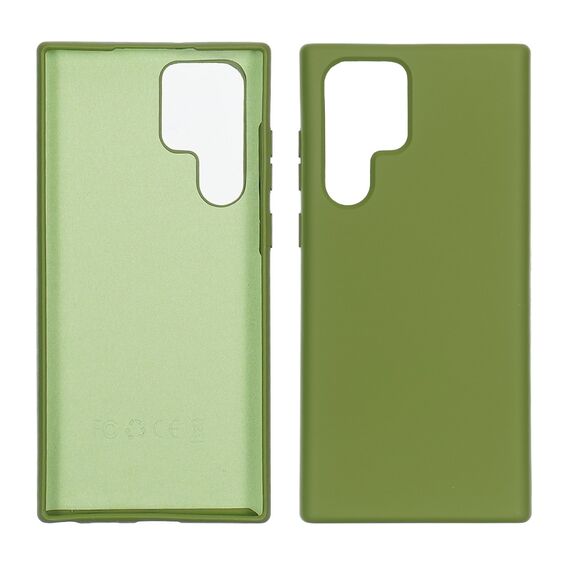 Фото 1. Чохол Full Nano Silicone Case для Samsung S22 ULTRA 2022 колір 22 темно-зелений | Yuca.com.ua