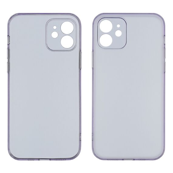Фото 1. Чохол Matt Protective для Apple iPhone 12 світло-фіолетовий Люкс | Yuca.com.ua