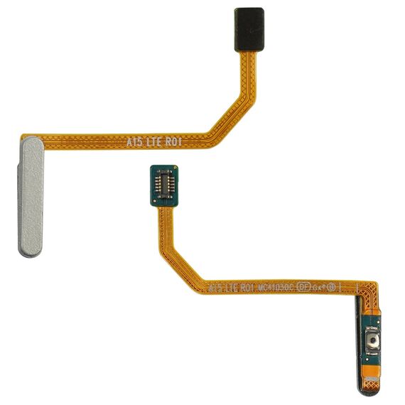 Фото 1. Шлейф для Samsung A156 Galaxy A15 із сріблястим сканером відбитка пальця | Yuca.com.ua