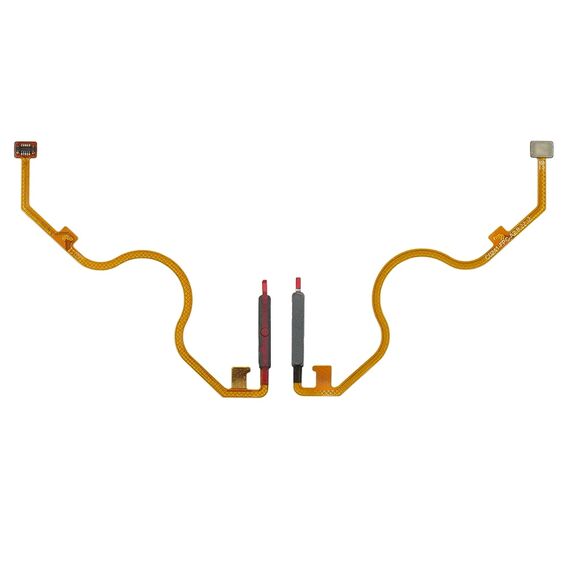 Фото 1. Шлейф для TECNO Pova 4 із чорним сканером відбитка пальця | Yuca.com.ua