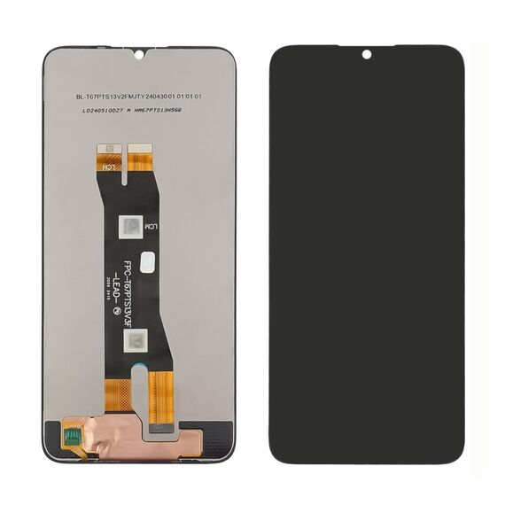 Фото 1. Дисплей для ZTE Blade A55 із чорним тачскрином | Yuca.com.ua