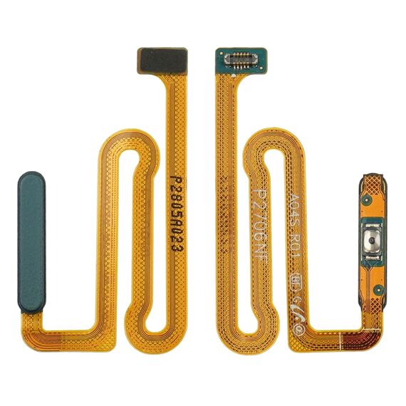 Фото 1. Шлейф Samsung A047 Galaxy A04s з кнопкою вкл./вимк. і синій сканер відбитка пальця | Yuca.com.ua