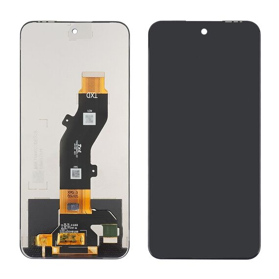 Фото 1. Дисплей для TECNO Spark Go 1 (KL4) із чорним тачскрином | Yuca.com.ua