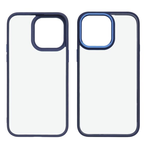 Фото 1. Чохол Aluminum Camera Frame для Apple iPhone 14 Pro Max color 03 темно-синій Люкс | Yuca.com.ua