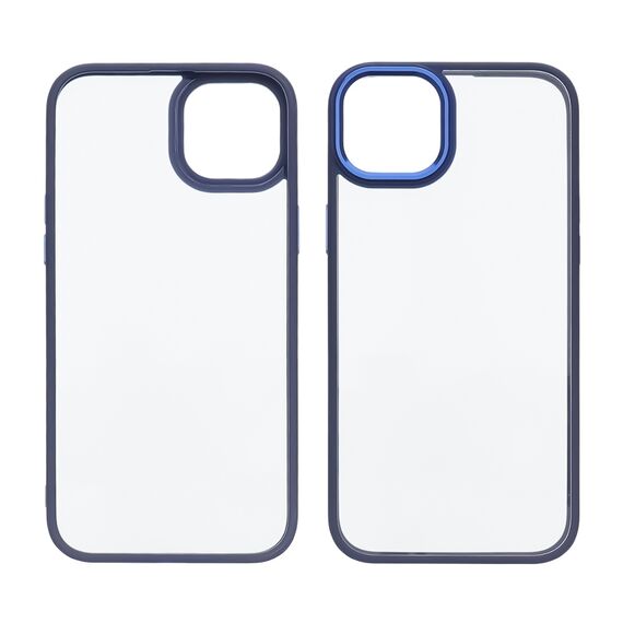 Фото 1. Чохол Aluminum Camera Frame для Apple iPhone 14 color 03 темно-синій Люкс | Yuca.com.ua