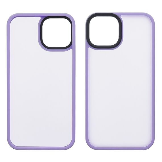 Фото 1. Чохол Colorful Matte Case для Apple iPhone 13/14 світло-фіолетовий Люкс | Yuca.com.ua
