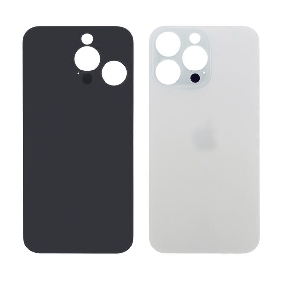 Фото 1. Заднє скло корпусу Apple iPhone 15 Pro White Titanium (біле) | Yuca.com.ua