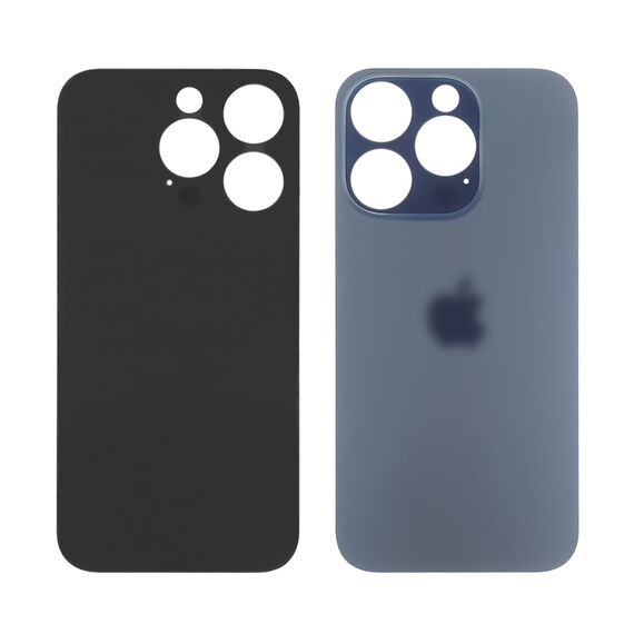 Фото 1. Заднє скло корпусу Apple iPhone 15 Pro Blue Titanium (синє) | Yuca.com.ua