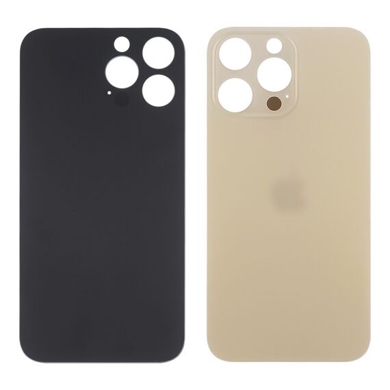Фото 1. Заднє скло корпусу Apple iPhone 13 Pro Max Gold (золоте) маленький виріз під камеру | Yuca.com.ua