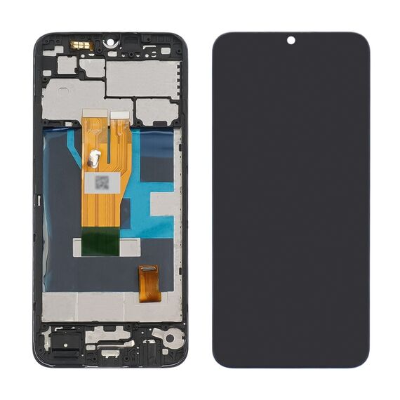 Фото 1. Дисплей для Realme C30 з чорним тачскрином та корпусною рамкою | Yuca.com.ua