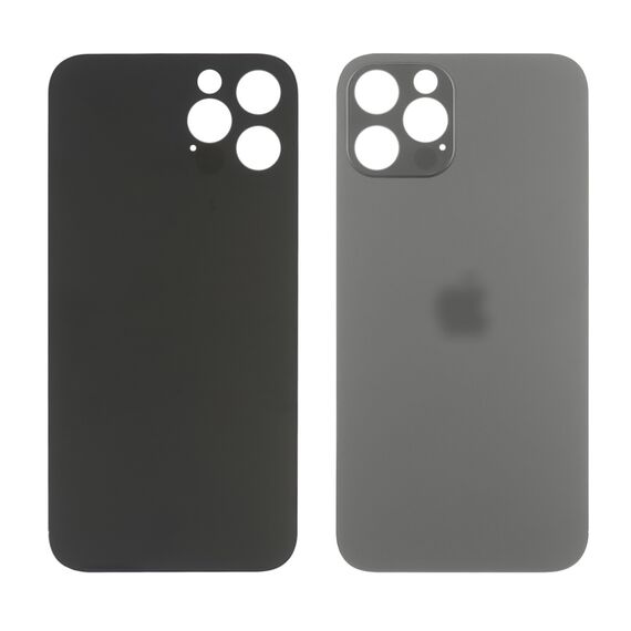 Фото 1. Заднє скло корпусу Apple iPhone 12 Pro Graphit (сіре) маленький виріз під камеру | Yuca.com.ua