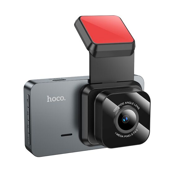 Фото 1. Відеореєстратор Hoco DV9 metal gray | Yuca.com.ua