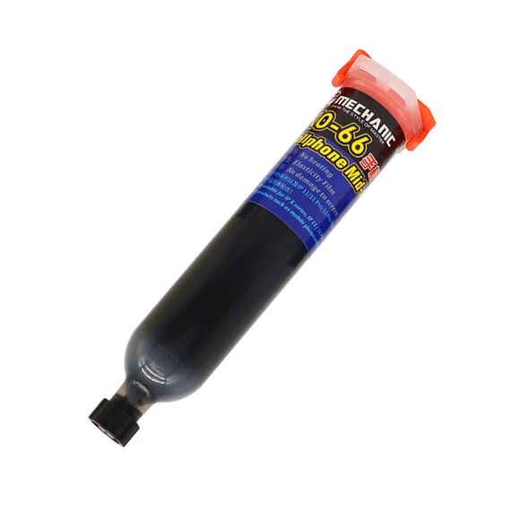 Фото 1. Клей поліуретановий Mechanic KO-66, чорний, 30ml, в шприці, швидковисихаючий | Yuca.com.ua
