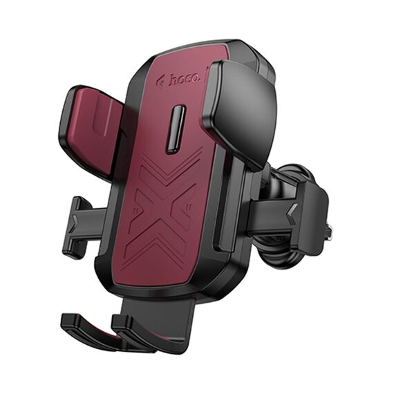 Фото 1. Автоутримувач Hoco H64 black and red | Yuca.com.ua