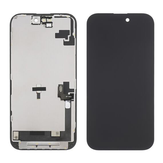 Фото 1. Дисплей для Apple iPhone 16 із чорним тачскрином ZY-IN CELL | Yuca.com.ua