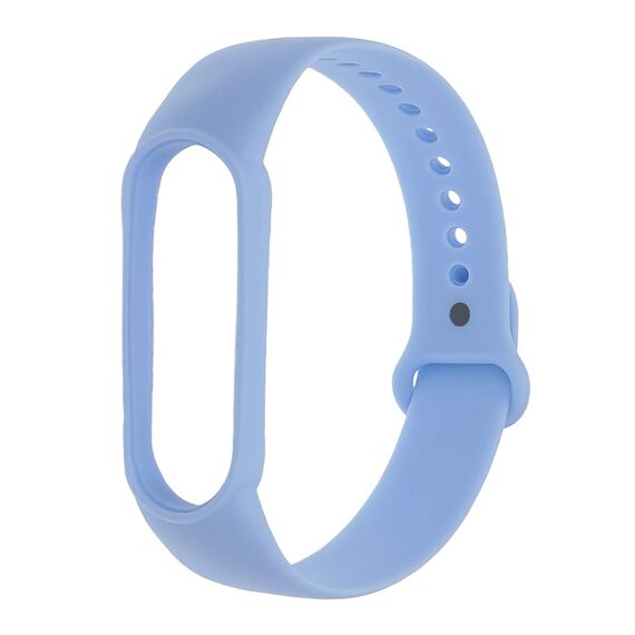 Фото 1. Силіконовий ремінець для Xiaomi Mi Band 5/ 6 колір 27 синій | Yuca.com.ua